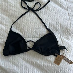 Skims halter bikini top in size XL